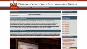 What Zvdd.de website looks like in 2024 