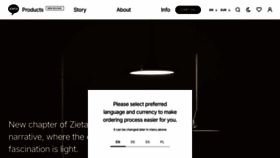 What Zieta.pl website looks like in 2024 