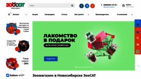 What Zoosat.ru website looks like in 2024 