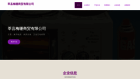 What Zhengmeishangmao.com website looks like in 2024 