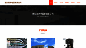 What Zjyangzi.com website looks like in 2024 