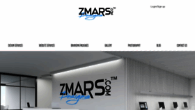 What Zmarsdesigns.com website looks like in 2024 