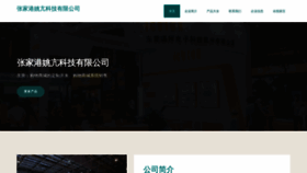 What Zjgyaokangkj.com website looks like in 2024 