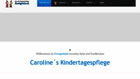 What Zwergenland-kindertagespflege.de website looks like in 2024 