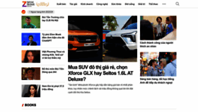 What Znews.vn website looks like in 2024 