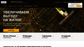 What Zeppelin.ru website looks like in 2024 