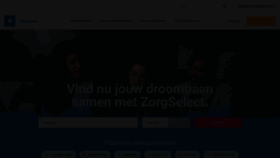 What Zorgselect.nl website looks like in 2024 