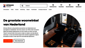 What Zitmaxx.nl website looks like in 2024 