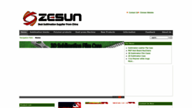 What Zesunsub.com website looks like in 2024 
