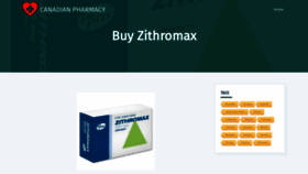 What Zithromax4world.top website looks like in 2024 