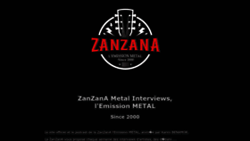 What Zanzana.net website looks like in 2024 