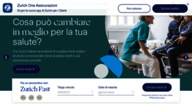 What Zurich.it website looked like in 2024 (1 year ago)