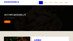 What Zengyan100.com website looks like in 2024 
