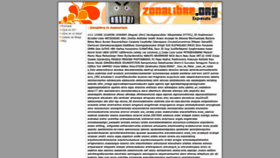 What Zonalibre.org website looks like in 2024 