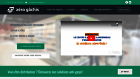 What Zero-gachis.com website looks like in 2024 