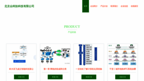 What Zhongkeshi.com website looks like in 2024 