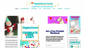 What Ziggityzoom.com website looks like in 2024 