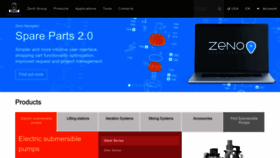 What Zenit.com website looked like in 2024 (1 year ago)