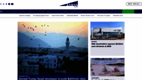 What Zawya.com website looks like in 2024 