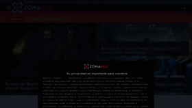 What Zonared.com website looks like in 2024 
